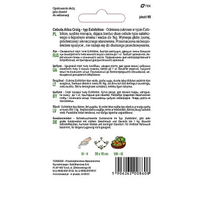 Cebula Ailsa Craig nasiona 1 g Exhibition